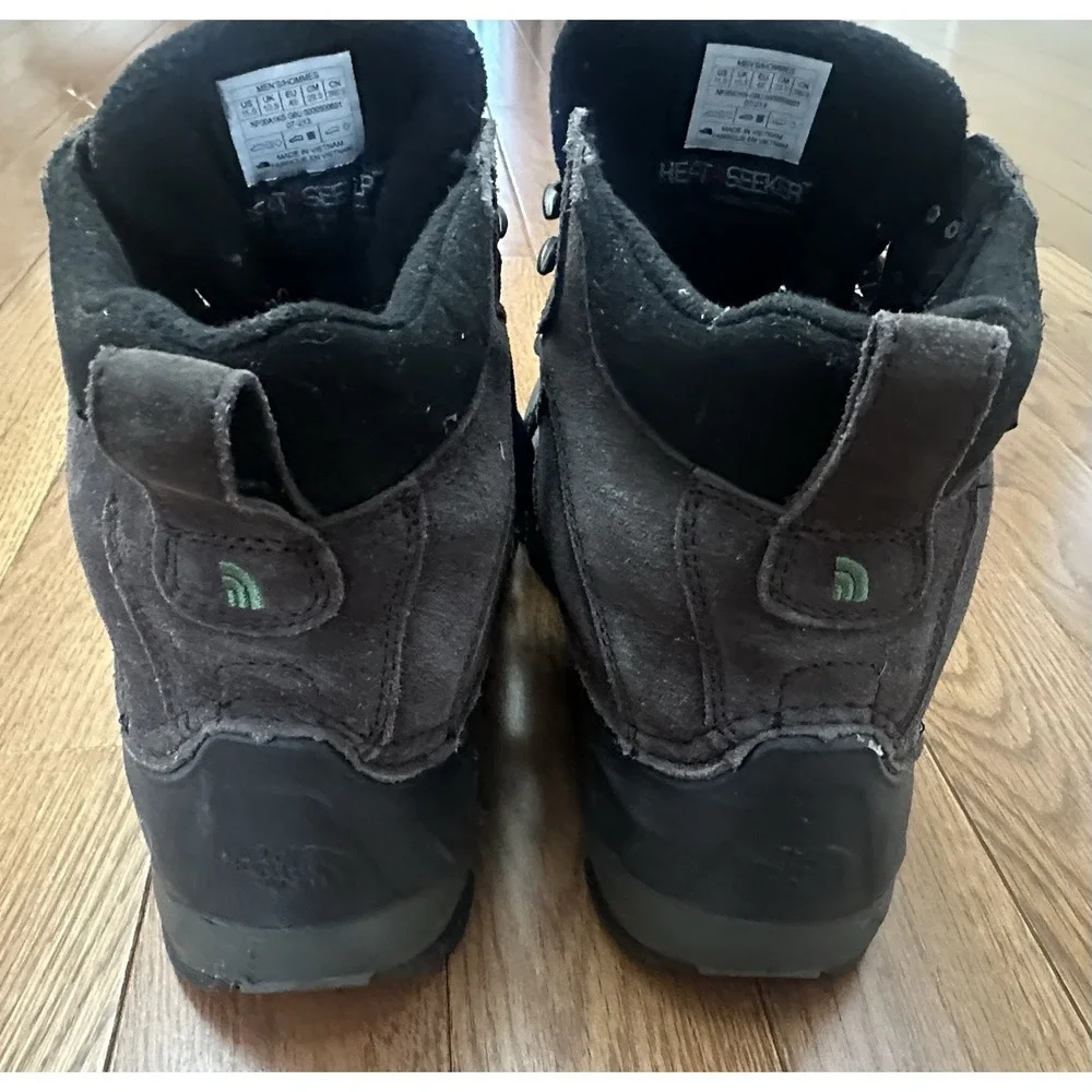 The North Face Snowfuse Waterproof Winter Boots‎ Brown Men Size 11.5 NF00A1KS